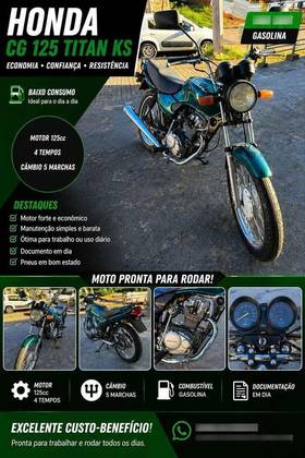HONDA CG 125 TITAN KS 